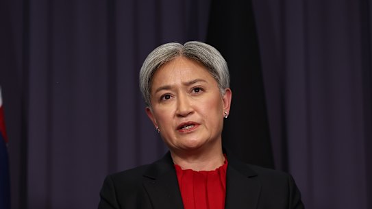 Foreign Minister Penny Wong urged the Palestinian Authority to hold elections as soon as possible.