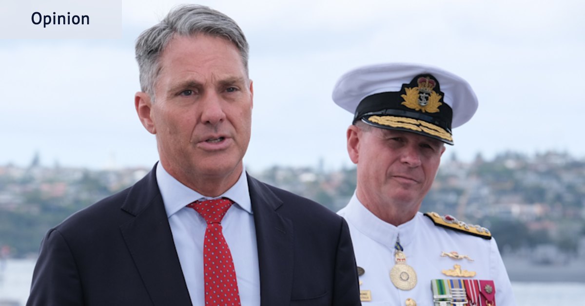 This is a big step forward on defence for Australia. Too bad we’re playing catch-up