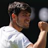 Carlos Alcaraz is into a third straight Wimbledon singles final.