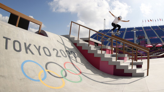 Which sport will join the once-unlikely skateboarding on the Olympic rotation come Brisbane 2032?