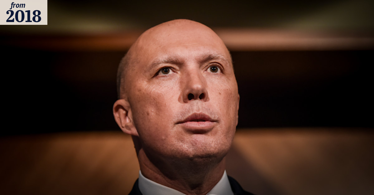 Dutton says Victoria is in a 'fairyland' over gang violence