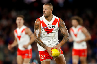 Lance Franklin has paused contract talks until season’s end.