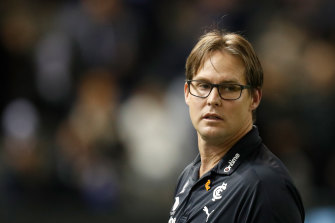 David Teague is no longer Carlton coach.