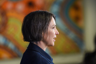 Victorian Small Business Minister Jaala Pulford. 