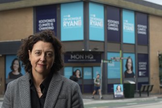 Dr Monique Ryan at her Hawthorn HQ.