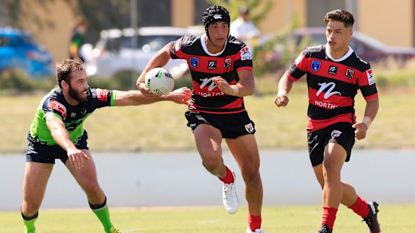 Joseph Suaalii was one of several young guns gaining valuable experience in the NSW Cup.