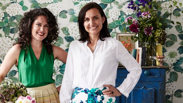 Annabel Crabb and Wendy Sharpe. 