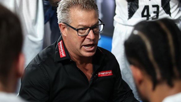 Melbourne United coach Dean Vickerman.
