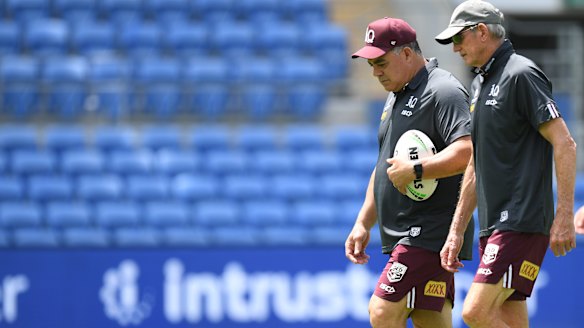 Mal Meninga and Wayne Bennett.