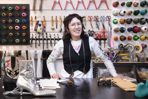 Lou Clifton, owner of Melbourne Shoe School.