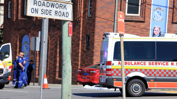 NSW emergency services  responding to an incident in Sydney's south on Friday.