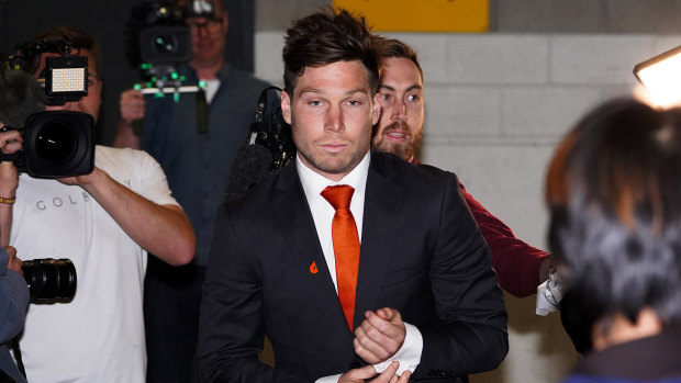 Toby Greene will appeal his one-match suspension on Thursday night. 