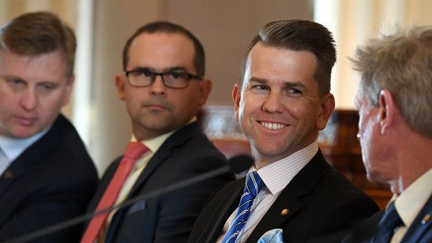 LNP member for Kawana Jarrod Bleijie raised some eyebrows with his choice of cufflinks. But there was plenty of other news from this year's estimates hearings.