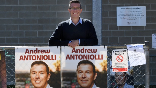 Ipswich mayor Andrew Antoniolli has announced he would stand down, a day after he was charged with fraud.