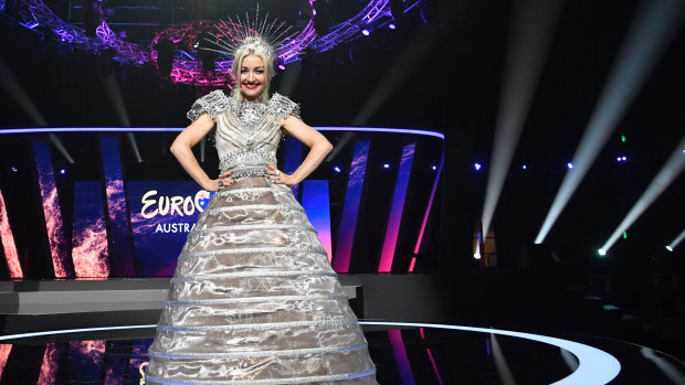 Kate Miller-Heidke at Eurovision: Australia Decides. 