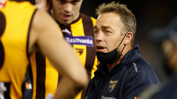 Alastair Clarkson says he’s staying at Hawthorn for 2022.