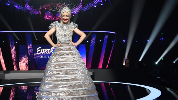 Kate Miller-Heidke at Eurovision: Australia Decides. 