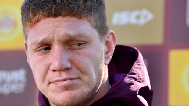 On notice: Bulldogs recruit Dylan Napa faces suspension over the 'Big Papi Tapes'.