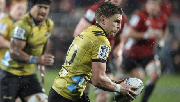 Leading the charge: Beauden Barrett.