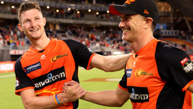 Exiled Aussie batsman Cam Bancroft led the Scorchers to a gutsy BBL win at Perth Stadium.