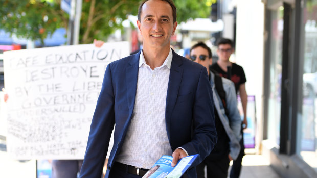 The Liberal candidate Dave Sharma. 