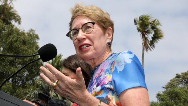 Margaret Beazley after her appointment as NSW governor in January.