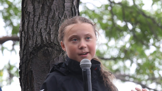  Australian school students have been inspired by Swedish climate activist Greta Thunberg.
