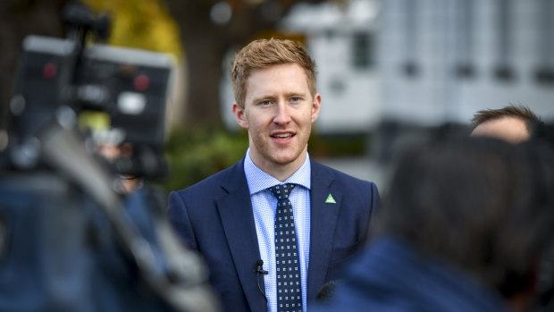 Greens candidate Jason Ball, who secured 25.3 per cent of the primary vote at the last election, is running again this year.