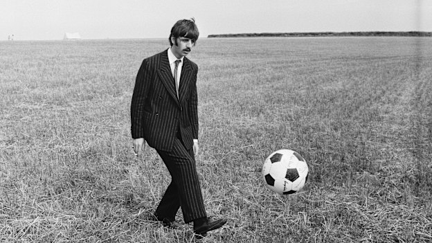 Ringo Starr on the ball.