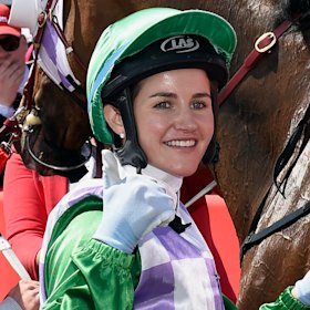 “Get stuffed”: 2015 Melbourne Cup winner Michelle Payne.
