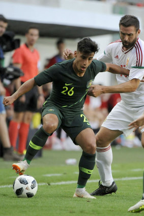 New blood: Daniel Arzani.