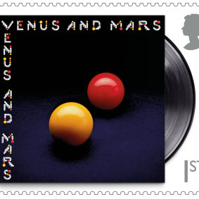 The former Beatle is one of only three musicians immortalised in stamps in Britain.