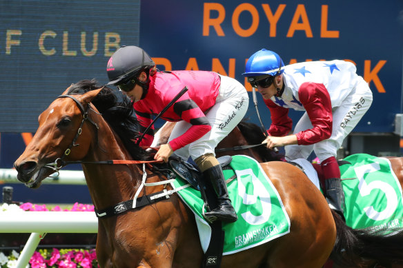 Infatuation wins at Randwick on New Year’s Eve. 