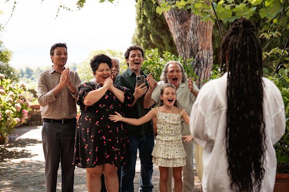 Meeting the family … in You, Me & Tuscany.