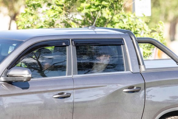 Abdul Nacer Benbrika leaving Barwon Prison, near Geelong, in December.