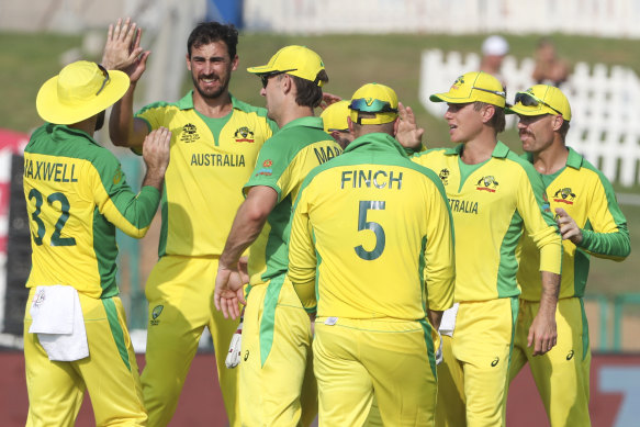 The Australian T20 side are into the World Cup final.