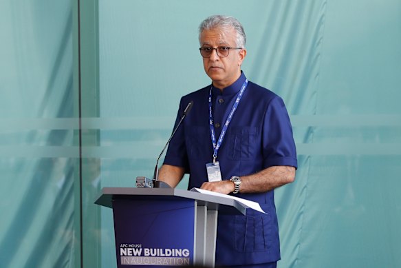 AFC president Sheikh Salman Bin Ibrahim Al-Khalifa.