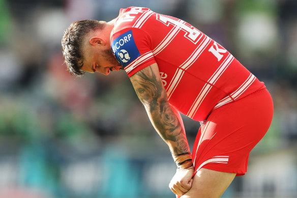 Jack Bird has apologised to Dragons fans.