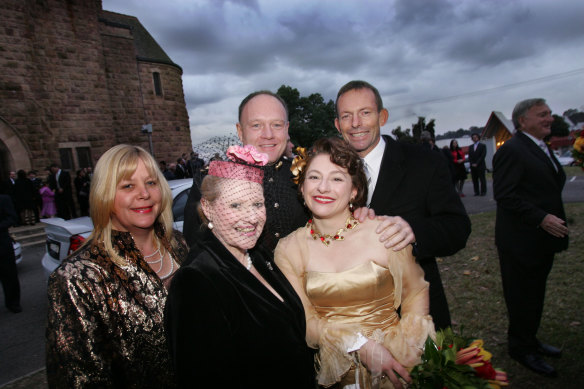 Greg and Sophie Mirabella married at Wangaratta in 2006, alongside many prominent Coalition figures.