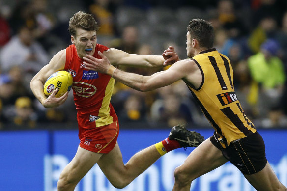 Gold Coast's Jack Lukosius is sure to attract attention from South Australian clubs. 