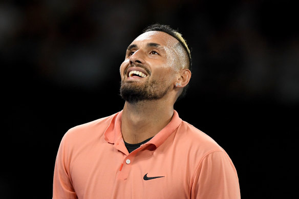 Nick Kyrgios is offering to drop food off for people struggling during the coronavirus shutdown.