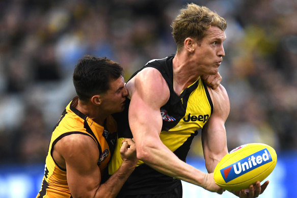 Josh Caddy in action. 