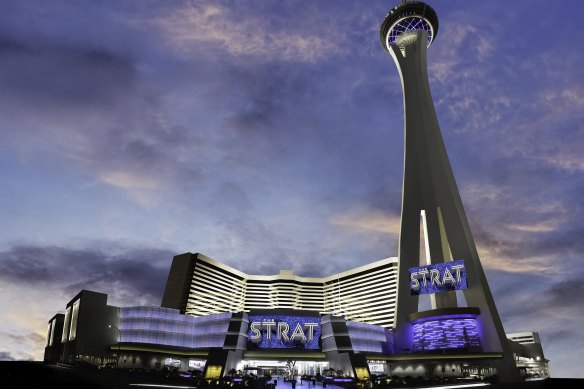 Ascend The Tower at The STRAT Hotel, Casino & Tower for spectacular 360-degree views.