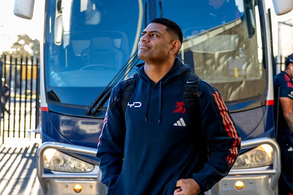 Daniel Tupou is expected to return from a dislocated shoulder before the finals.