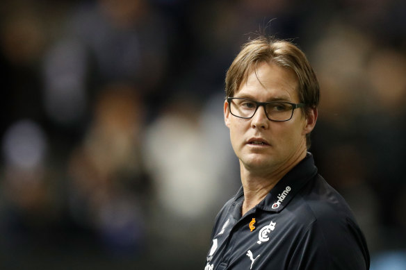 David Teague is no longer Carlton coach.