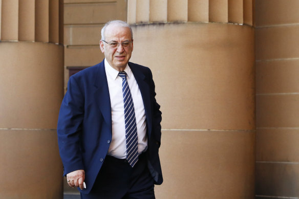 Jailed former NSW Labor MP Eddie Obeid.