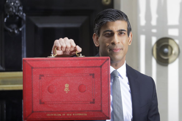 UK Chancellor Rishi Sunak.