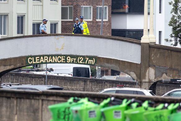 Virginia Bell visited the footbridge where the attack took place.