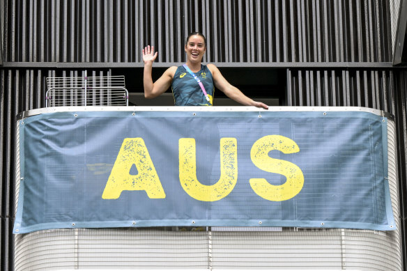 Australia’s athletes are making themselves at home in the athletes’ village in Paris.