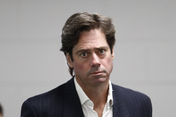 AFL boss Gillon McLachlan.